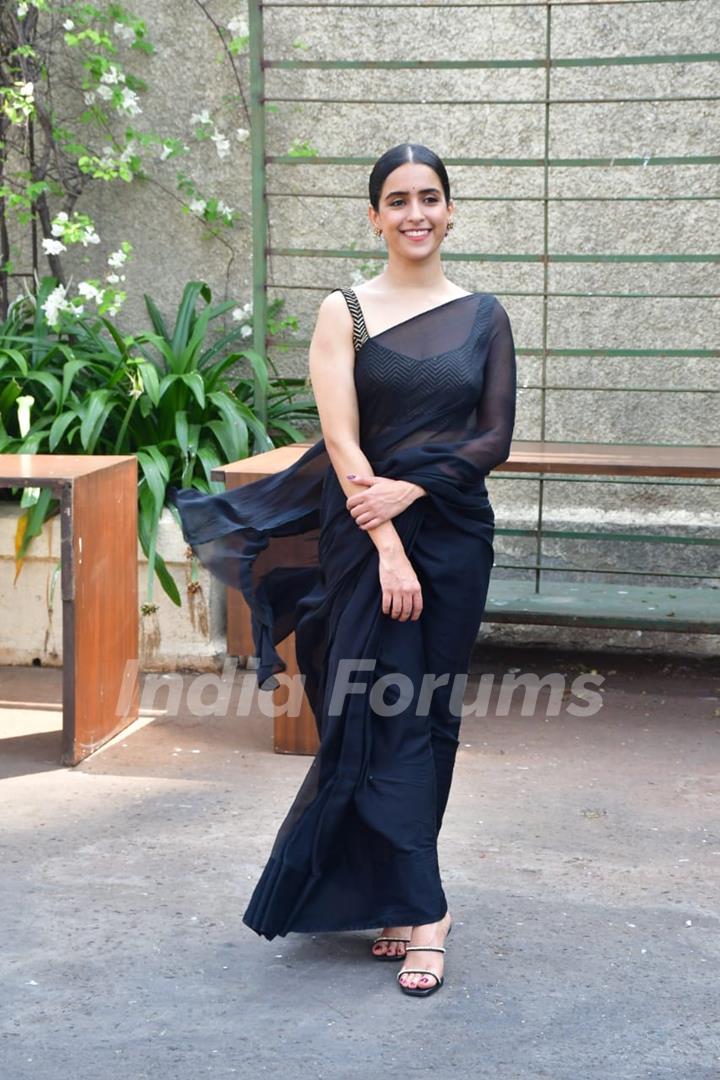 Sanya Malhotra snapped at Taj Lands End, Bandra