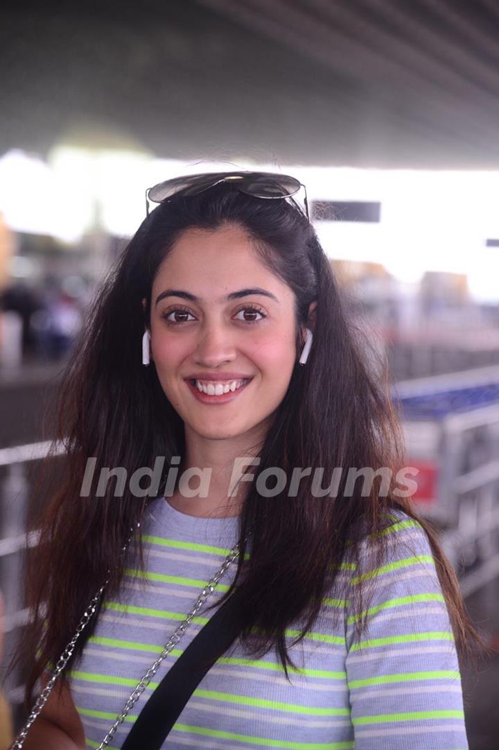 Aditi Sharma snapped at airport