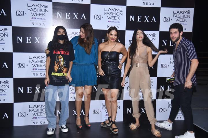 Celebrities at Lakme Fashion Week 2021!