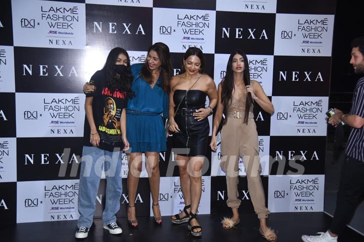 Celebrities at Lakme Fashion Week 2021!