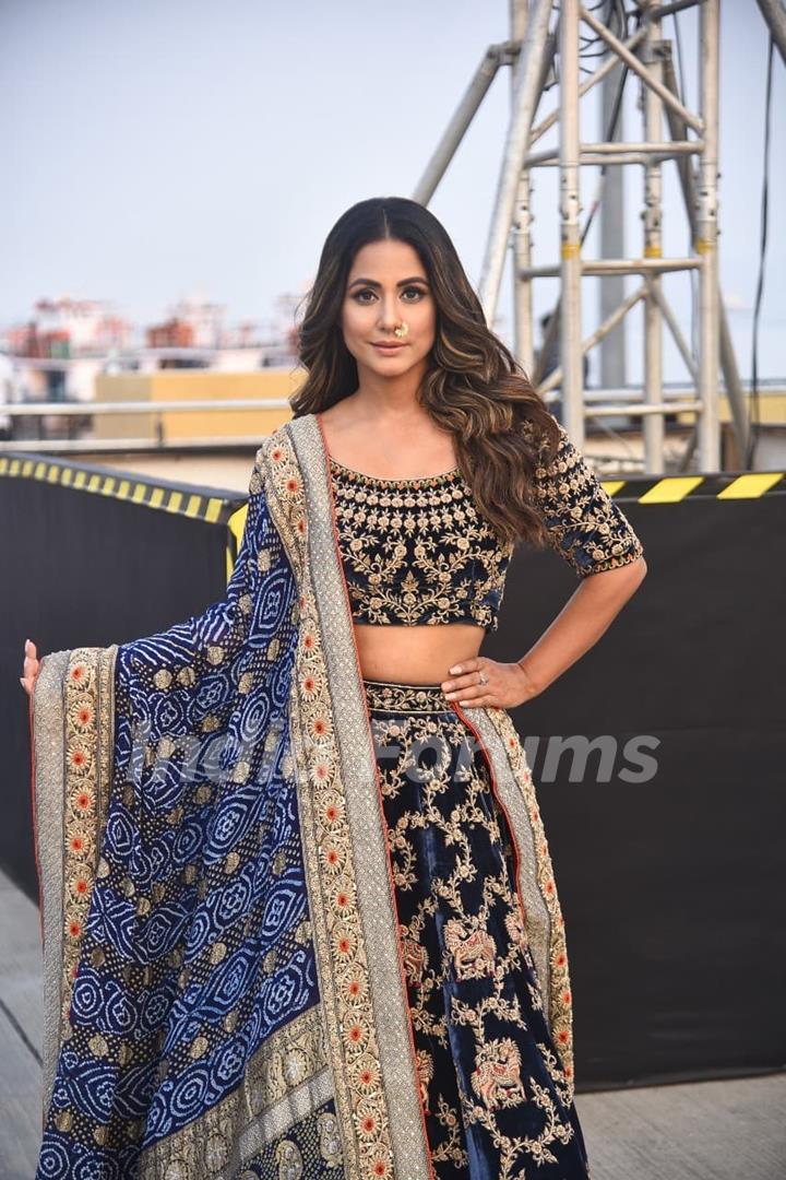 Hina Khan at Lakme Fashion Week 2021!