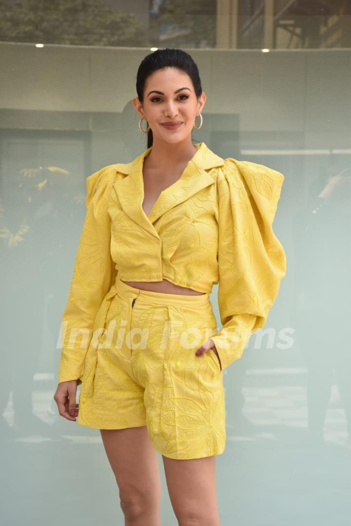 Amyra Dastur at Koi Jaane Na promotions 