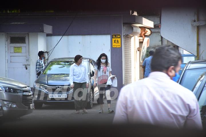 Preity Zinta at Salman Khan's house