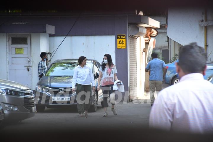 Preity Zinta at Salman Khan's house