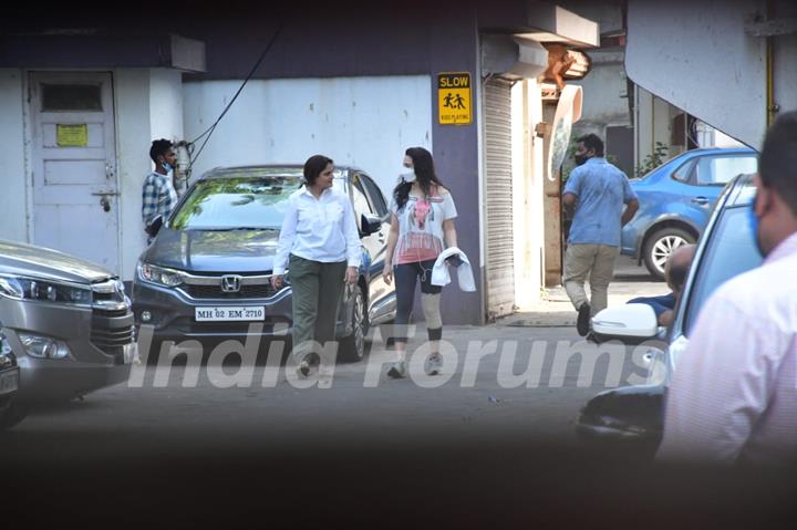 Preity Zinta at Salman Khan's house