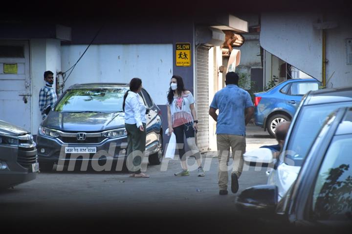 Preity Zinta at Salman Khan's house