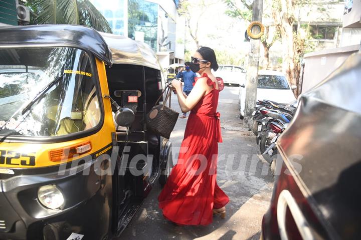 Yuvika Chaudhary snapped at Andheri west