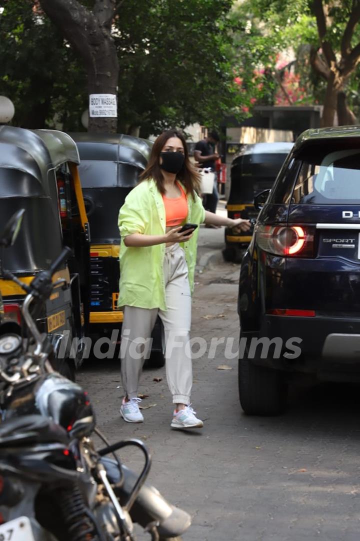 Tamannaah Bhatia snapped at Maddock Films Santacruz