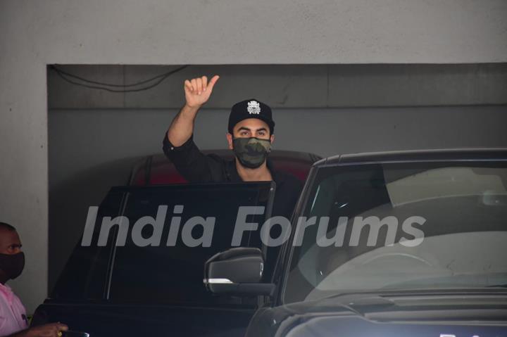 Ranbir Kapoor spotted at a clinic in the town