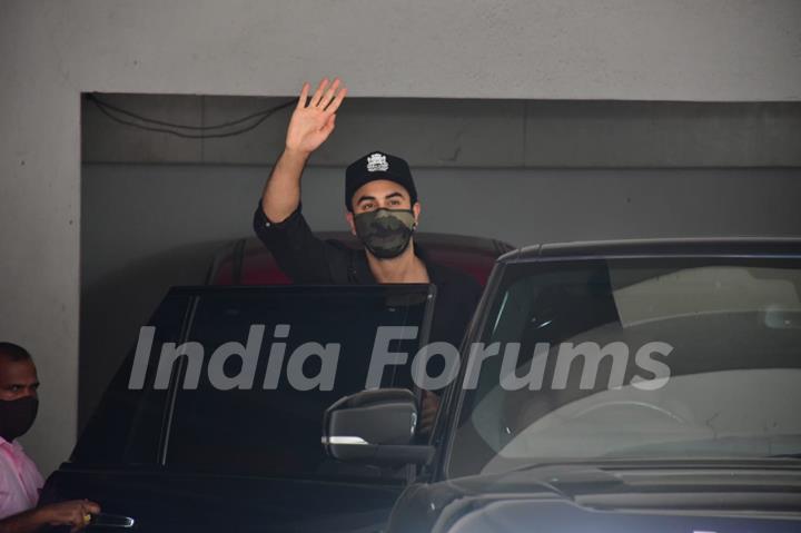 Ranbir Kapoor spotted at a clinic in the town