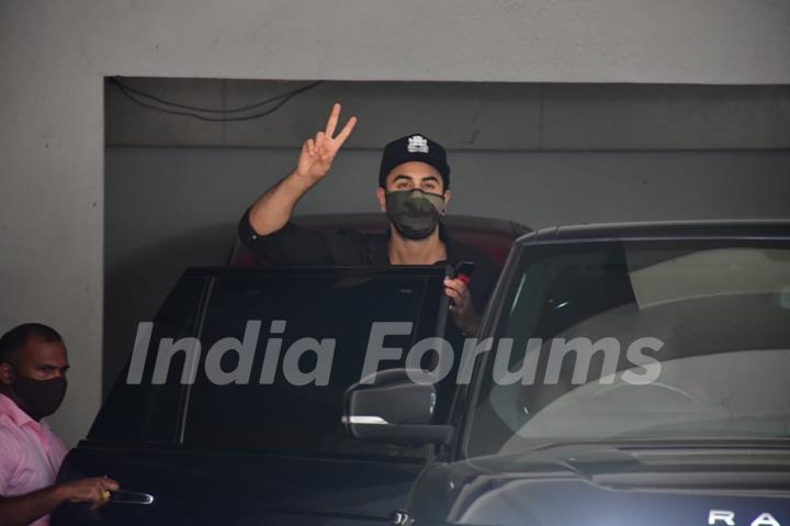 Ranbir Kapoor spotted at a clinic in the town