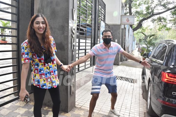 Disha Parmar spotted in Andheri