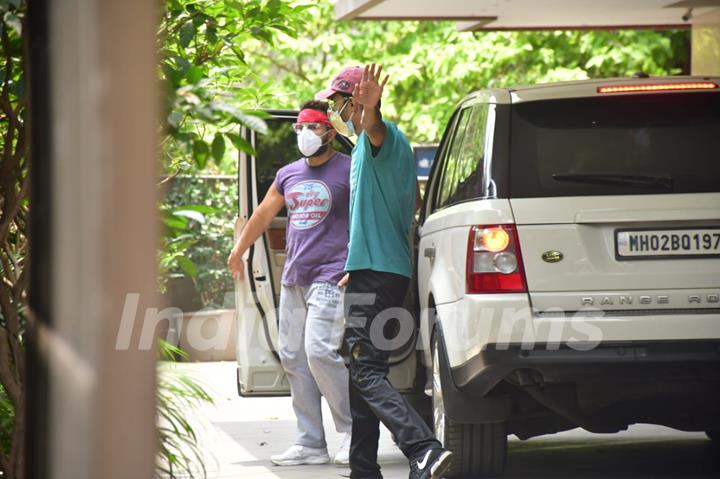 Saif Ali Khan spotted in Bandra