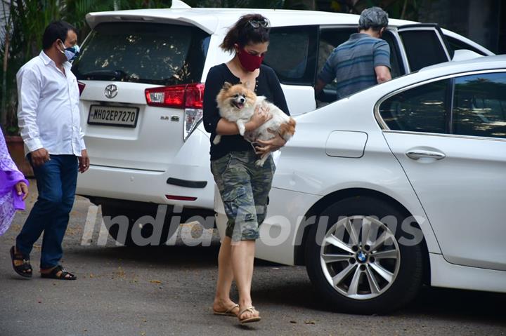 Raveena Tandon spotted in Bandra