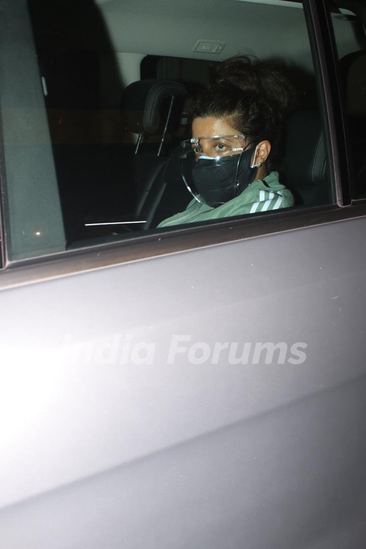 Zoya Akhtar spotted at Mumbai airport