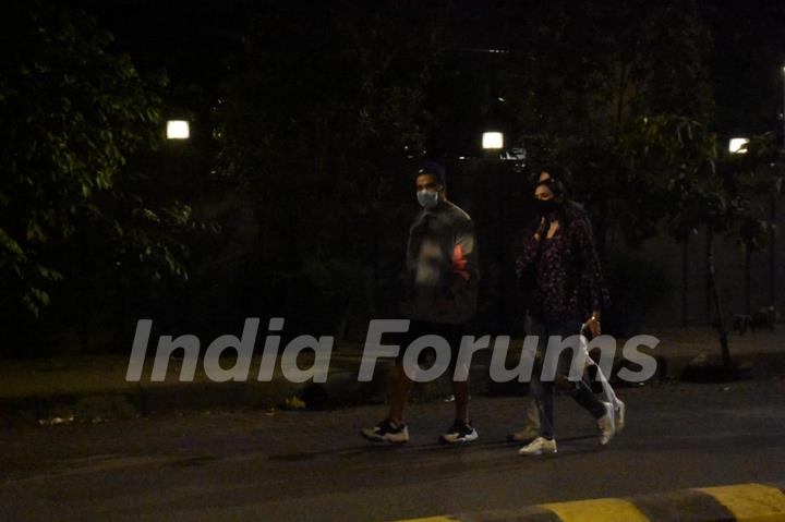 Ritvik Dhanjani snapped at Juhu on Wednesday evening!