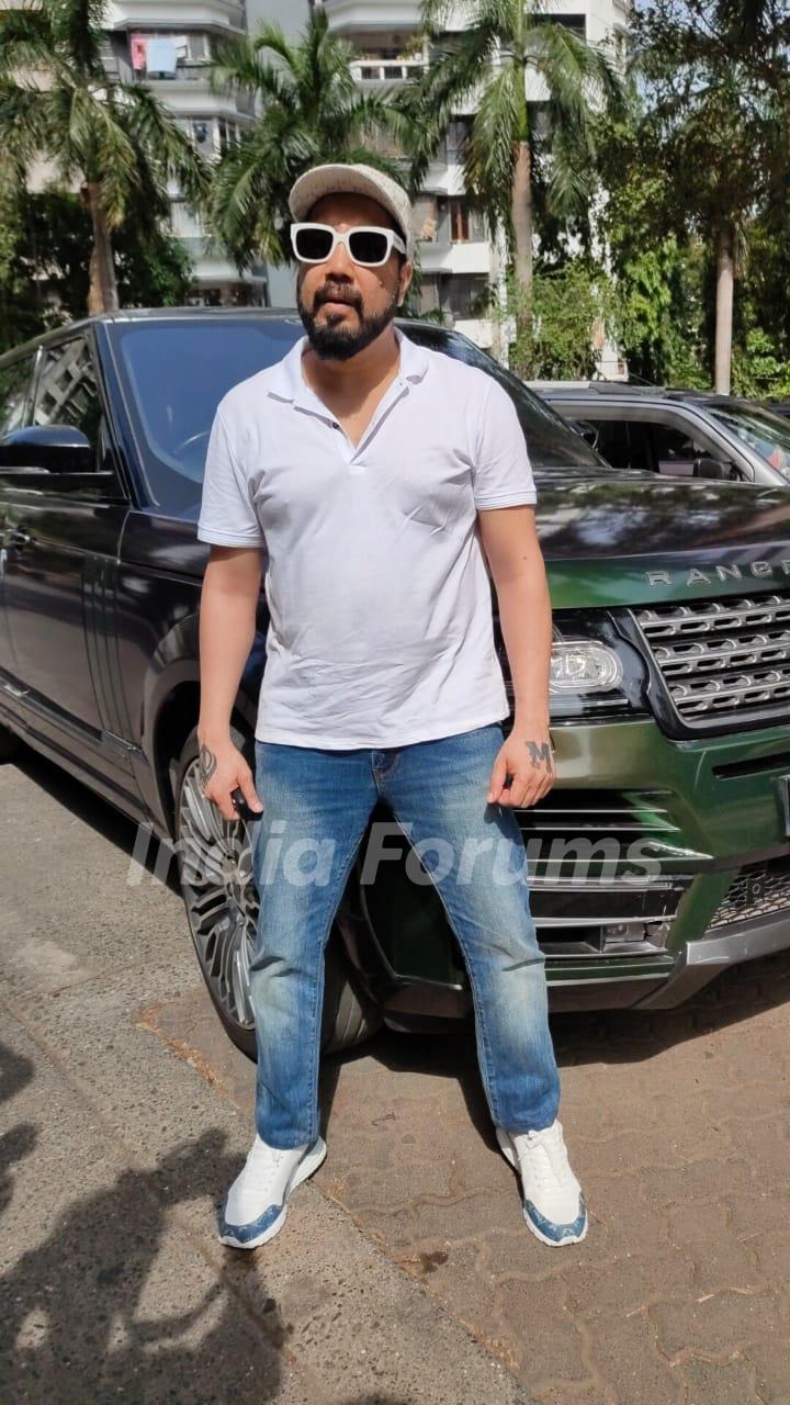 Mika Singh snapped in Andheri