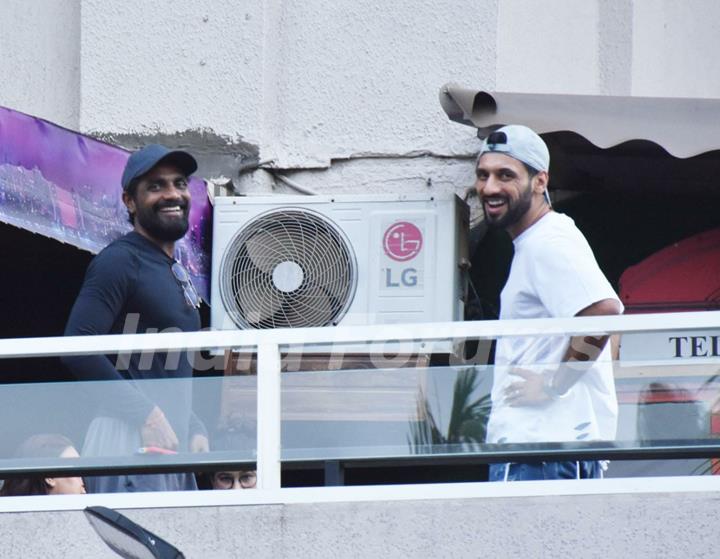 Remo D'Souza and Punit Pathak spotted in Andheri
