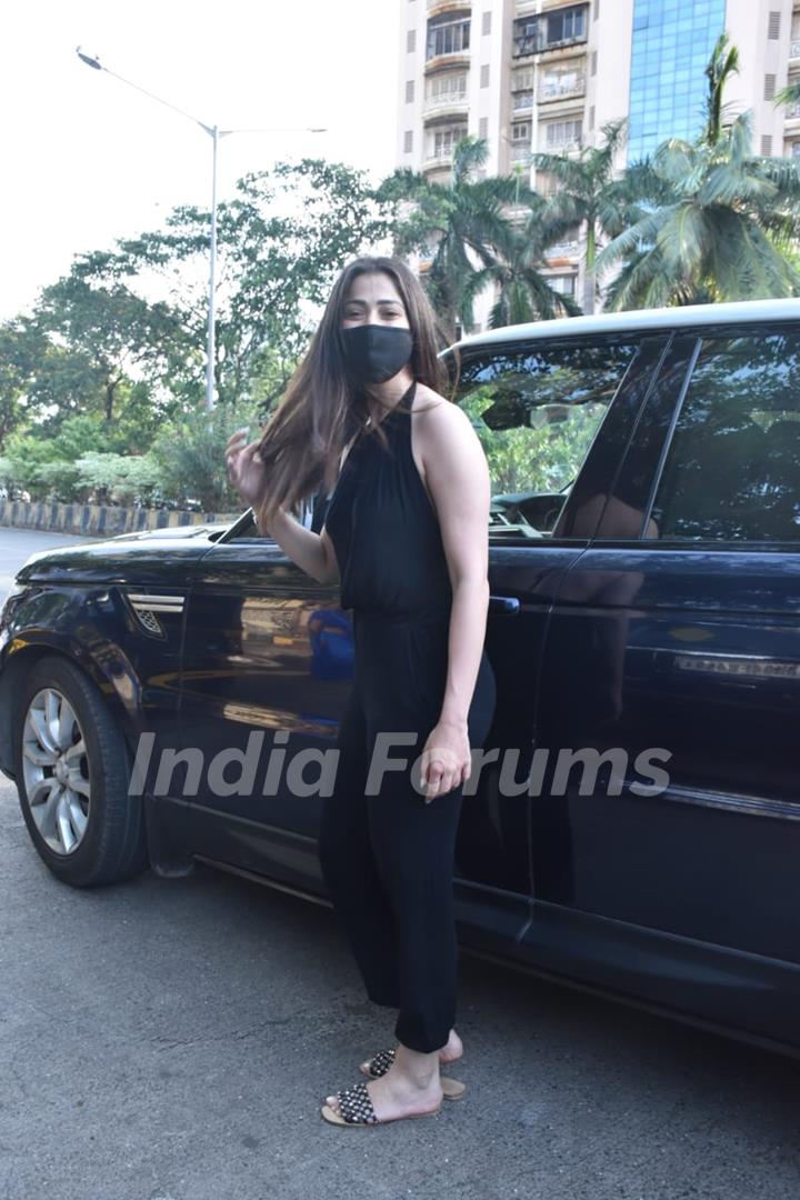 Raai Laxmi snapped in Versova