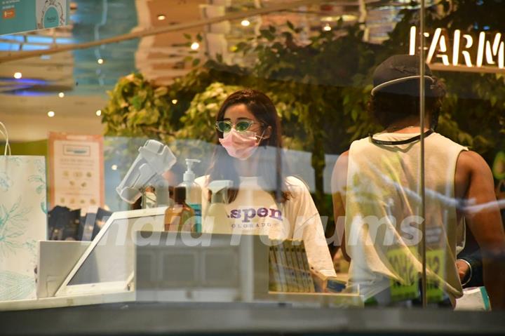 Rumoured couple Ananya Panday and Ishaan Khattar snapped at Foodhall