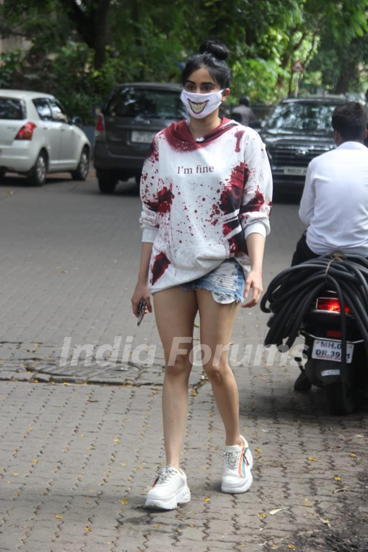 Adah Sharma snapped at Bandra