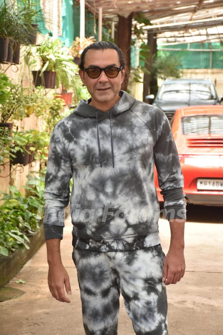 Bobby Deol snapped in Juhu