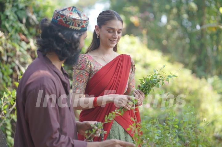 Aditi Rao Hydari in her debut Malayalam film - 'Sufiyum Sujatayum'