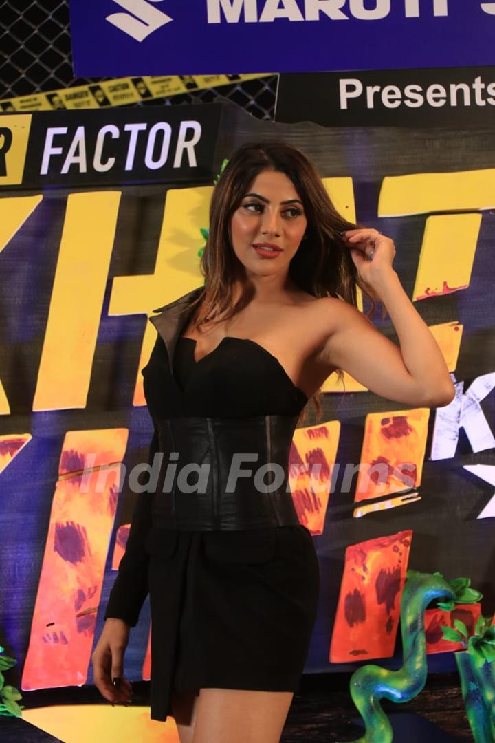 Nikki Tamboli at Khatron Ke Khiladi 11 press meet