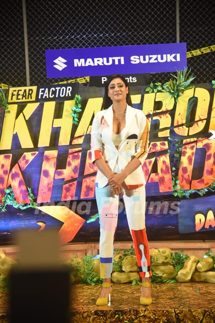 Shweta Tiwari at Khatron Ke Khiladi 11 press meet