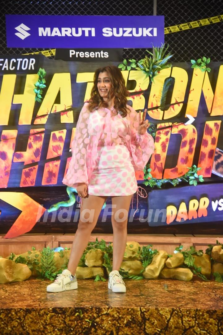 Aastha Gill at Khatron Ke Khiladi 11 press meet