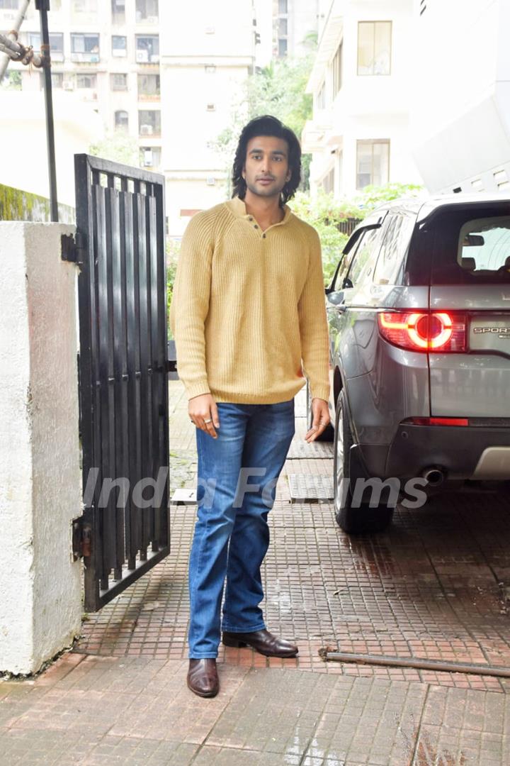 Meezaan Jaffery at the promotions of 'Hungama 2'