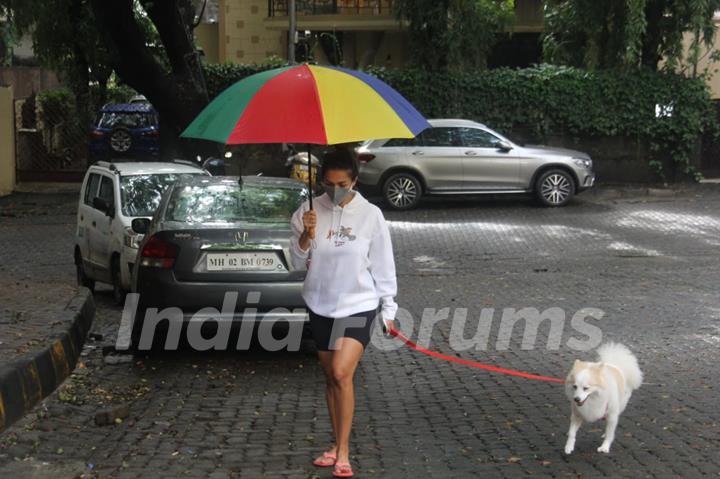 Malaika Arora spotted in Bandra