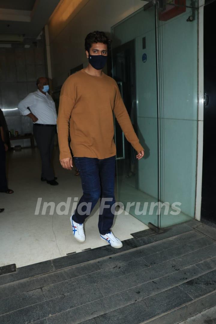 Vicky Kaushal snapped around the town