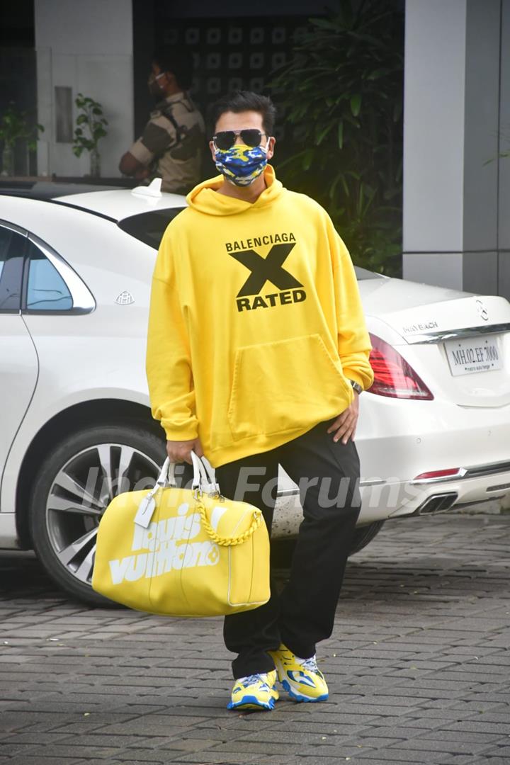 Karan Johar snapped at Kalina airport