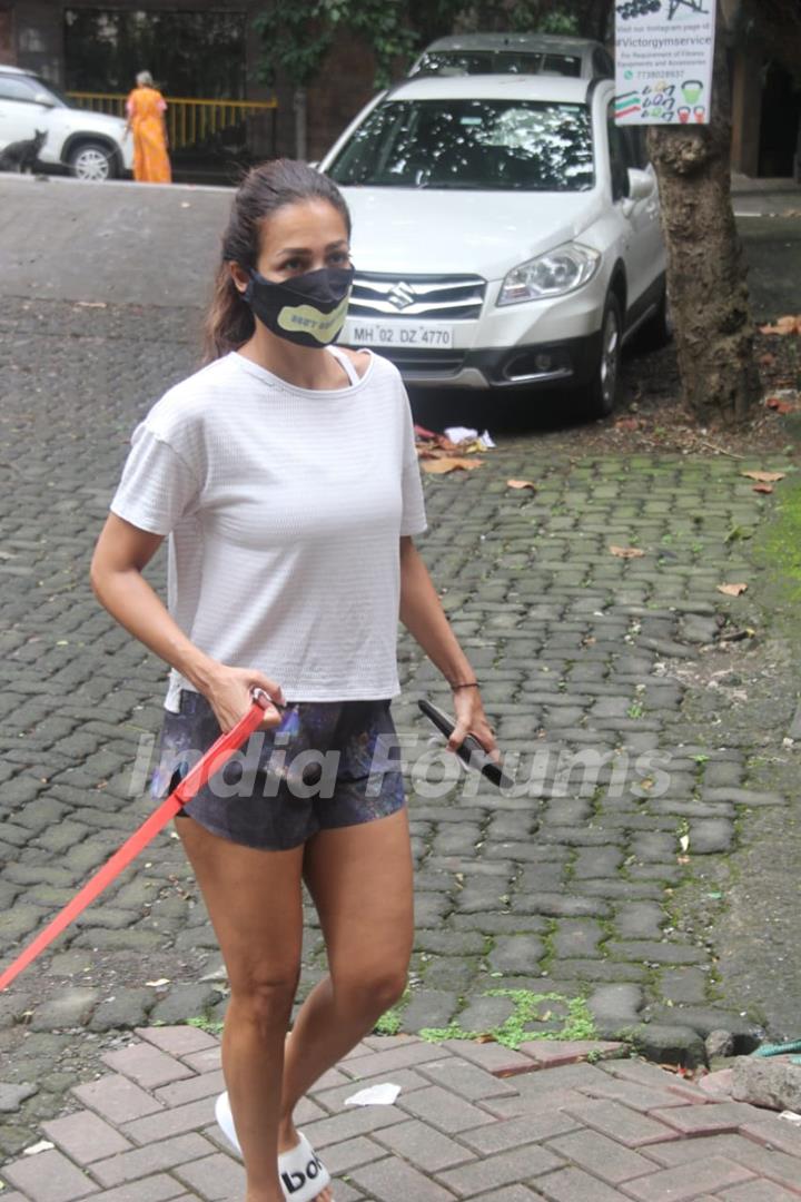 Malaika Arora snapped in Bandra