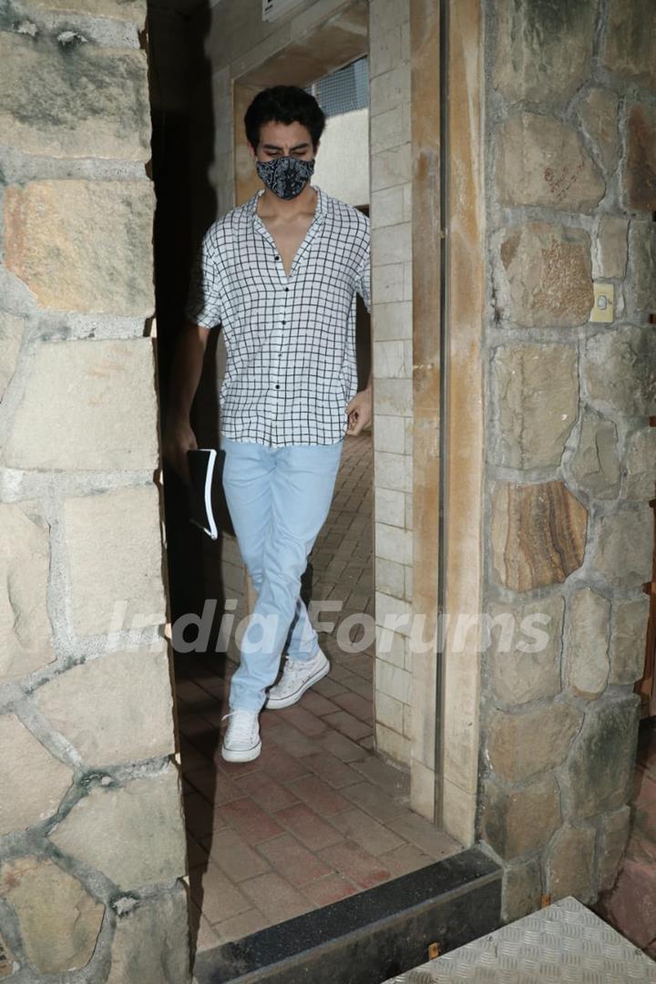 Ibrahim Ali Khan snapped in Bandra