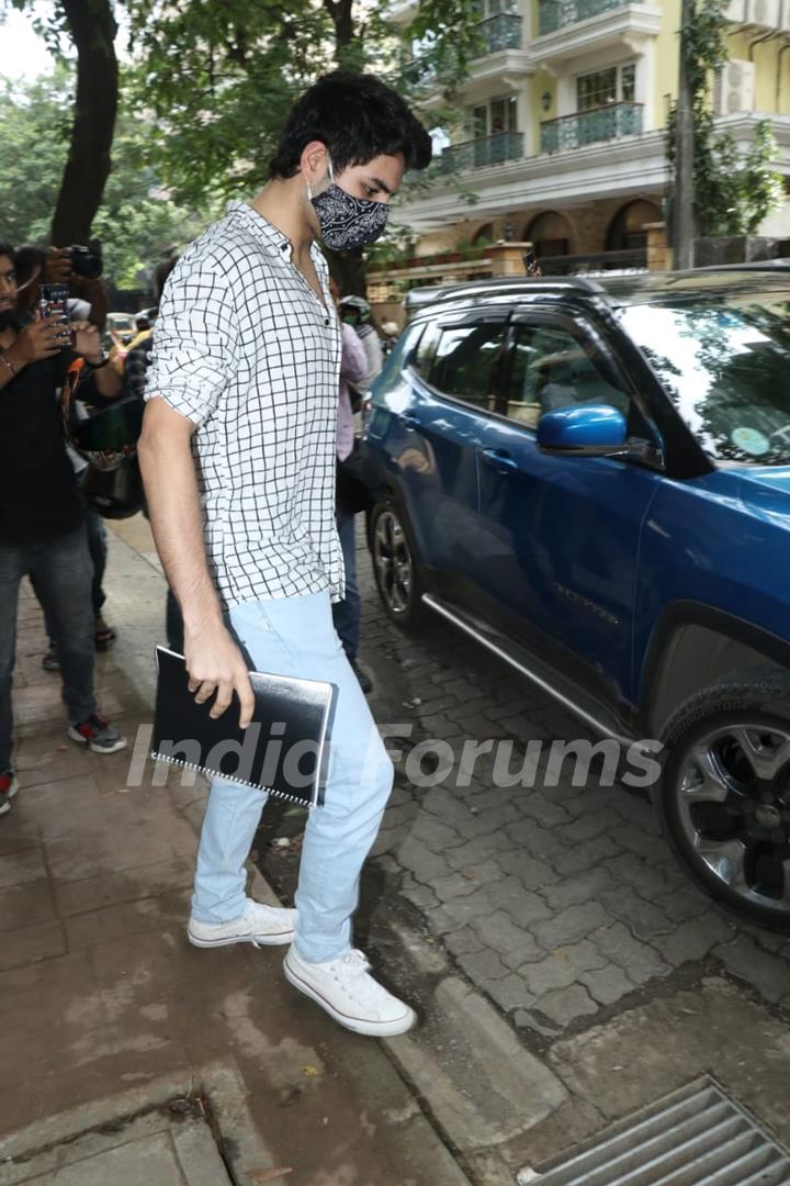 Ibrahim Ali Khan snapped in Bandra