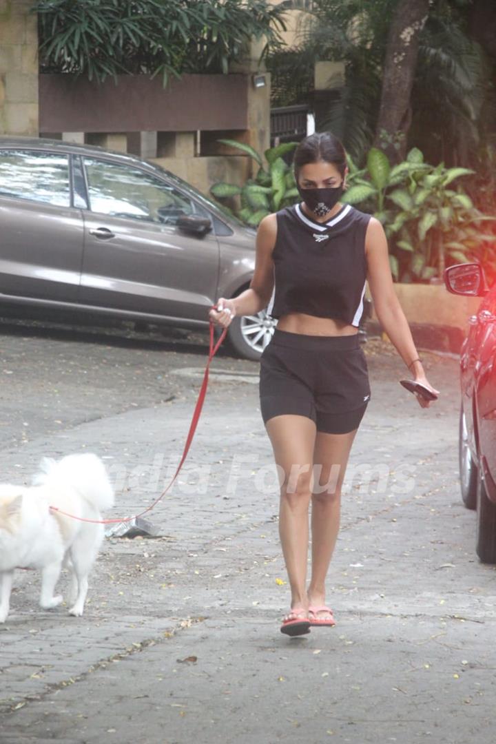 Malaika Arora snapped in Bandra