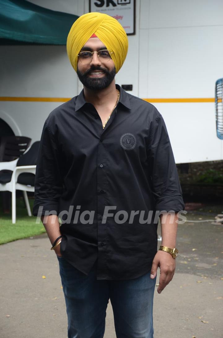 Ammy Virk visits the sets of The Kapil Sharma Show for for the promotions of 'Bhuj: The Pride Of India'