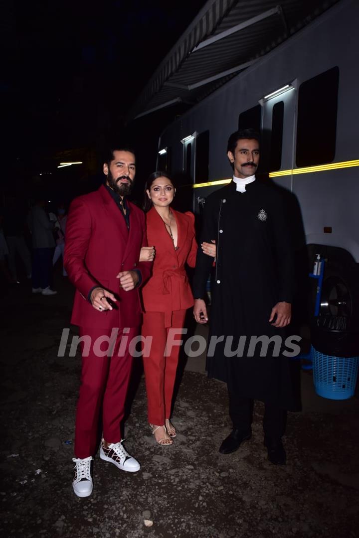 Kunal Kapoor, Drashti Dhami, Dino Morea, at the promotions of The Empire