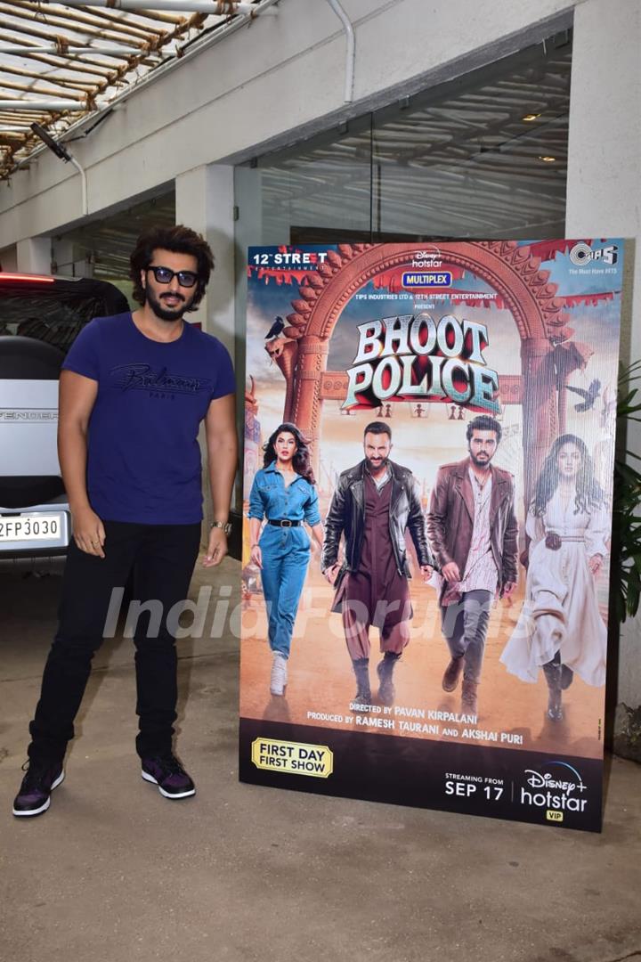 Arjun Kapoor snapped at the Bhoot Police Trailer Launch