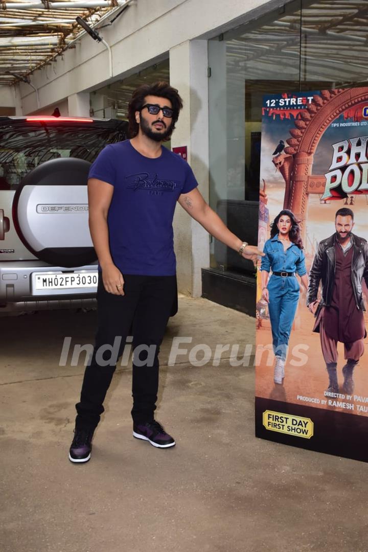 Arjun Kapoor snapped at the Bhoot Police Trailer Launch