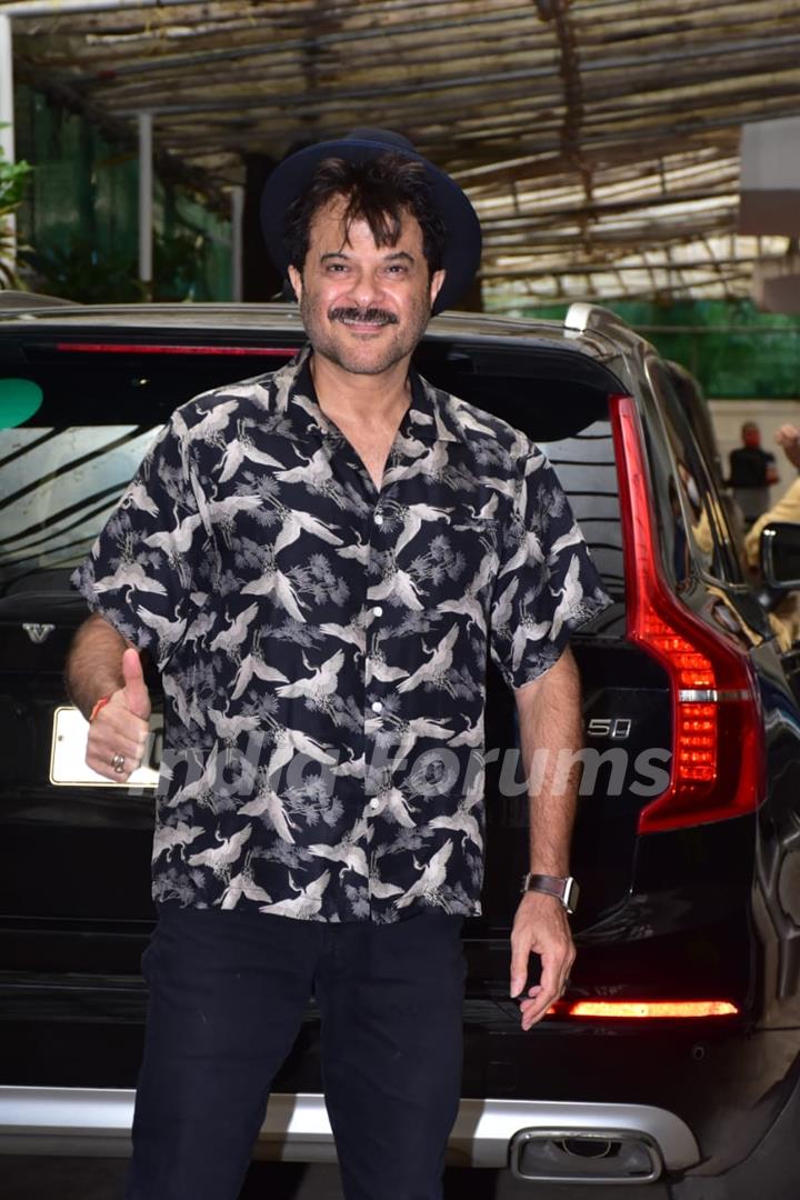 Anil Kapoor snapped at the Bhoot Police Trailer Launch