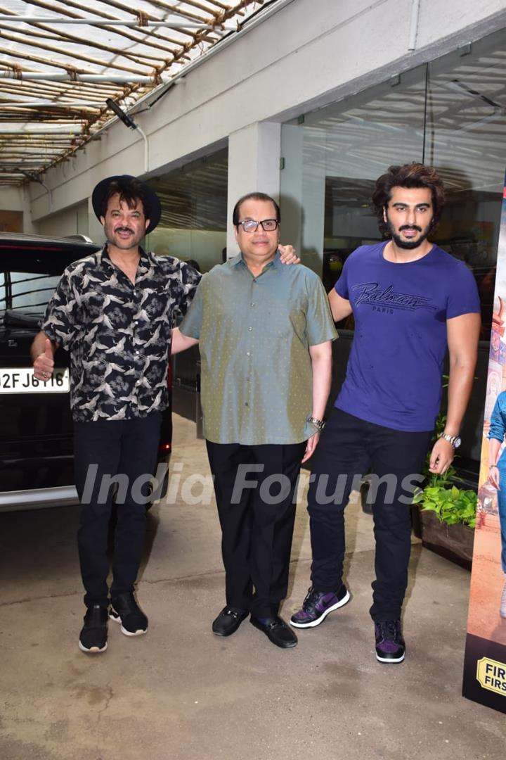 Anil Kapoor, Arjun Kapoor snapped at the Bhoot Police Trailer Launch