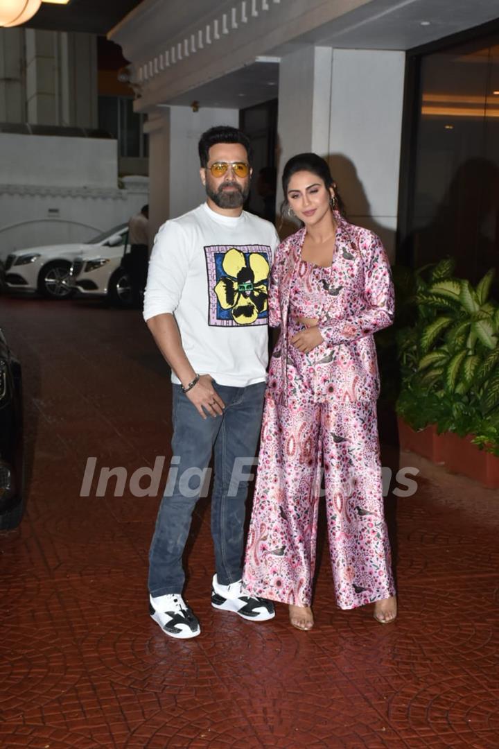Emraan Hashmi, Krystle D'Souza snapped at the promotions of Chehre