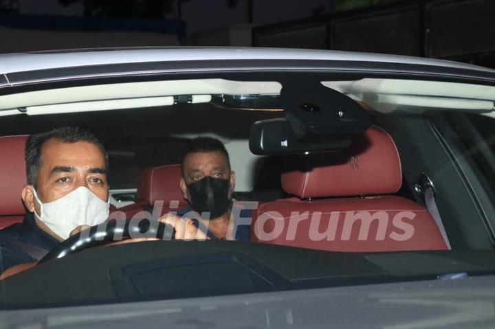 Sanjay Dutt Snapped at Kalina Airport