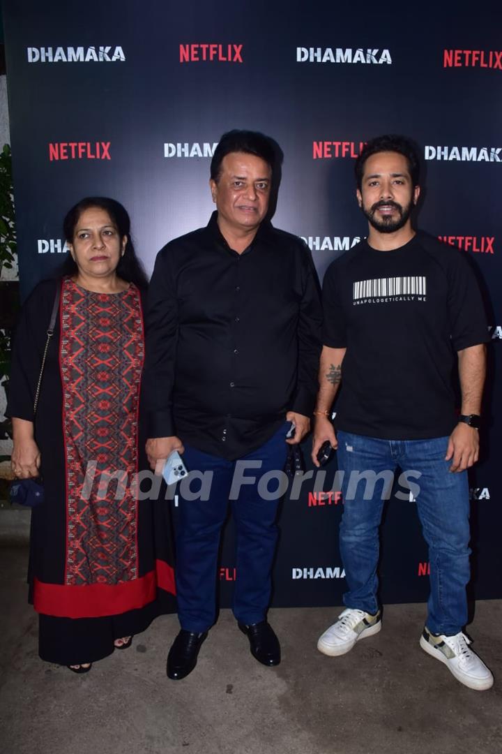 Celebrities spotted at Dhamaka screening 