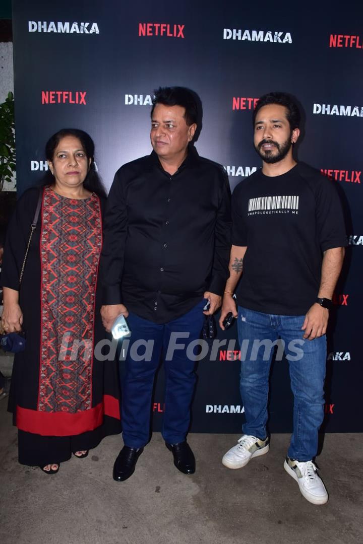 Celebrities spotted at Dhamaka screening 