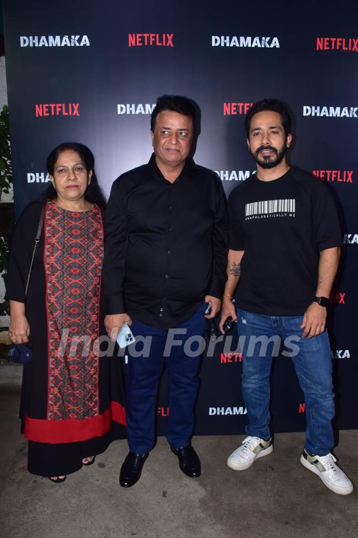 Celebrities spotted at Dhamaka screening 