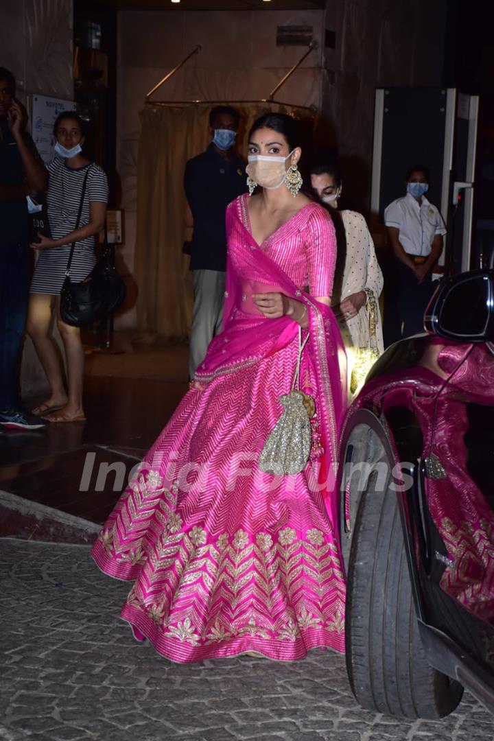 Celebrities at Aditya Seal and Anushka Ranjan wedding 